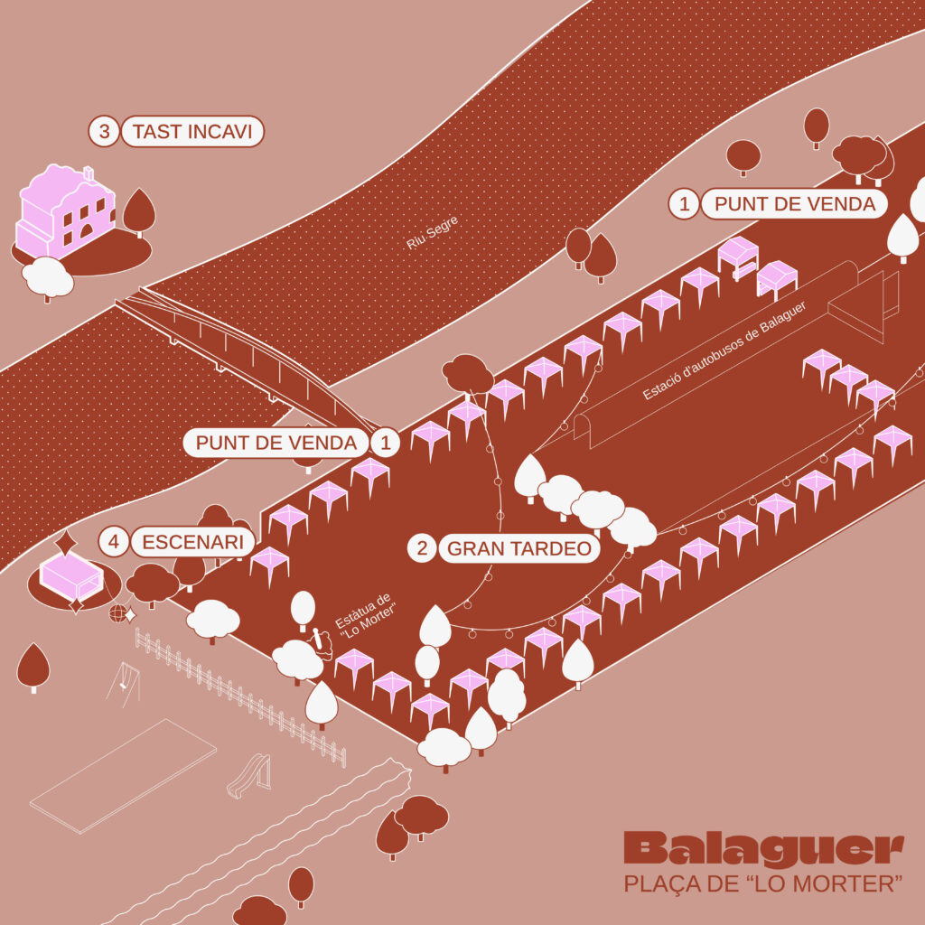 Mapa Primavera Wine Balaguer